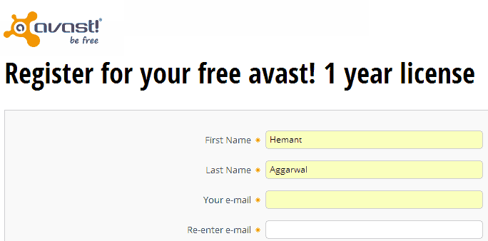 Get Avast Antivirus Free For 1 Year With License Key