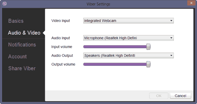 Viber-For-PC-Audio-And-Video-Settings