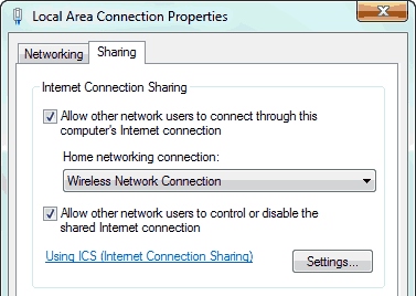 Share-Internet-Connection