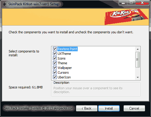 Kitkat-Pack-Installation