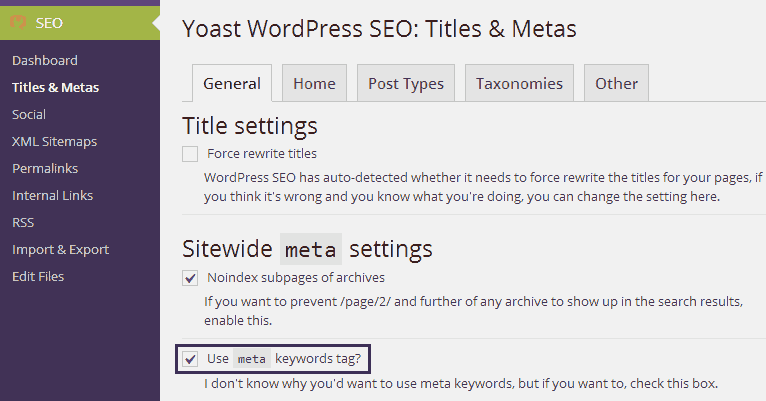 Enable-Meta-Keywords-Tag-Wordpress-SEO-By-Yoast