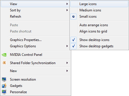 Resize-Desktop-Icons-Windows-7-Image